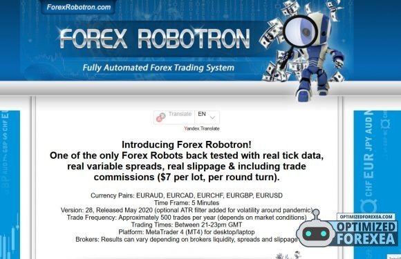 Forex Robotron EA 28V – [Gastos $299]  Libreng pag-download