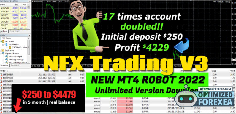 NFX Trading EA V3 – הורדת גרסה ללא הגבלה