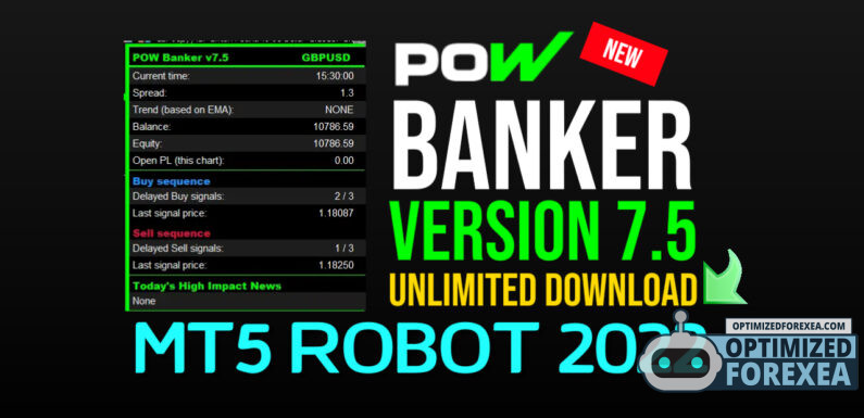 POW Banker v7.5 EA – Muat turun Versi Tanpa Had